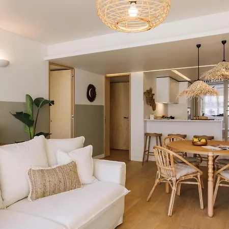 Апартаменты Saleh - 2 Bedrooms, Pool, Gym, Terrace In Santos